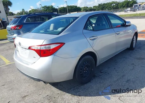 2014 Toyota Corolla Le from USA, damaged, VIN 5YFBURHE1EP134675
